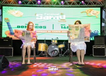 No aniversário da Lei Maria da Penha, mulheres dão show e conscientizam no Sarau no Parque