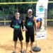 Dupla da Unimed Campo Grande conquista 2º lugar em torneio de vôlei de praia