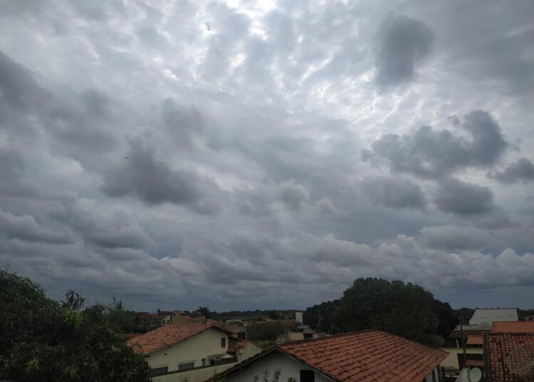Quarta-feira terá nuvens, pancadas de chuva e trovoadas em MS