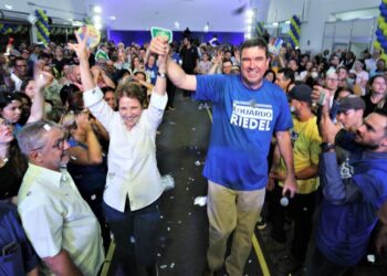 Riedel e Tereza arrastam mais de 2 mil em evento: “Nosso partido é o MS”, diz ex-ministra