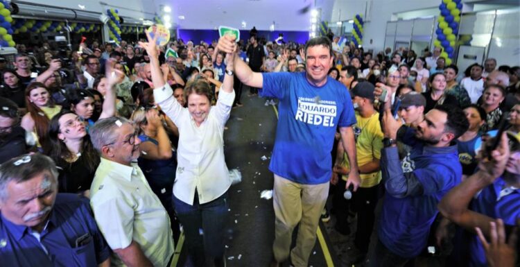 Riedel e Tereza arrastam mais de 2 mil em evento: “Nosso partido é o MS”, diz ex-ministra