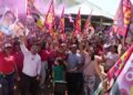 Onda rosa tomou conta de Campo Grande em apoio à reeleição de Mara Caseiro