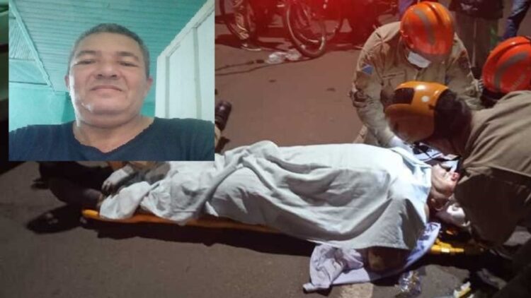 Ciclista prensado por carro não resiste a ferimentos e morre em hospital de MS