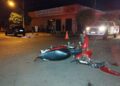Condutor de Ford-Ká avança preferencial, atropela e mata motociclista que vinha em Biz