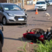 Policial com sinais de embriaguez atropela e deixa ferida enfermeira que saía de plantão na Capital
