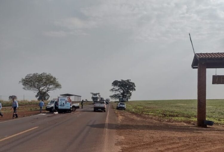 Colisão entre Strada e carro da Sanesul mata produtor rural de 75 anos na MS-157