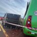 Colisão entre caminhão e ônibus com trabalhadores de usina mata uma pessoa na MS-134