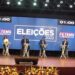 Denúncia de corrupção, aumento de impostos e apelo a Fake News marcam participação de Riedel no debate Fetems