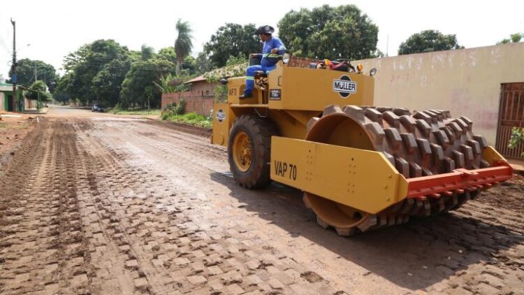 No Tarumã, ruas são preparadas para receber asfalto em Campo Grande
