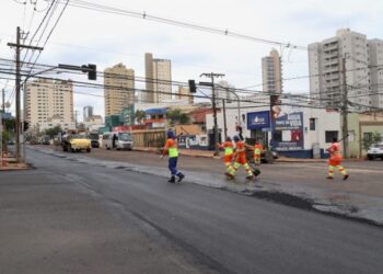 Com 25,7 km concluídos, recapeamento no Centro deve ficar pronto em 2 semanas