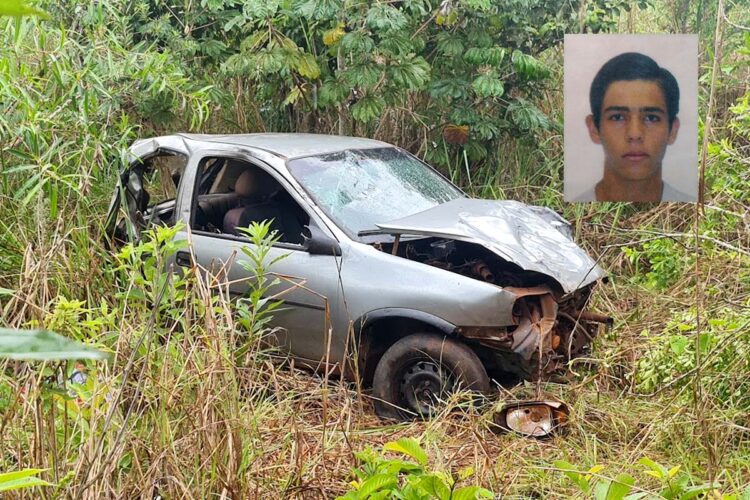 Jovem morre, após capotar Corsa na BR-376 em MS