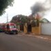 Incêndio em residência mobiliza bombeiros e assusta população em Aquidauana