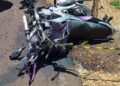 Motociclista bate de frente com Jeep na MS-147 e acaba morrendo