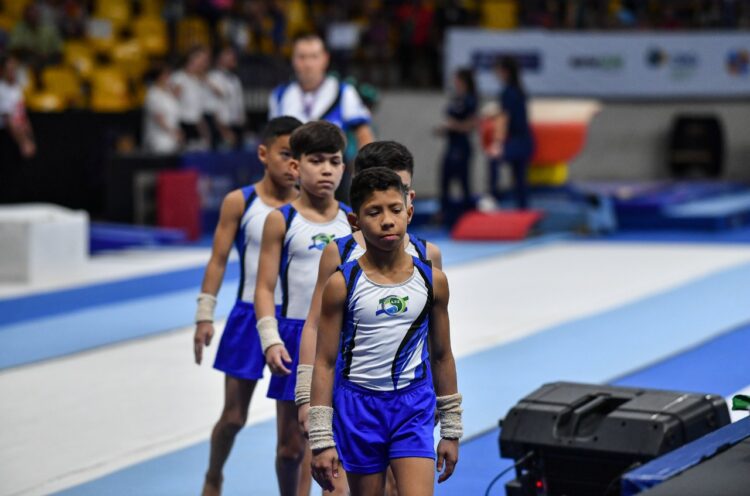 Na Capital, atletas de MS garantem o segundo lugar por equipes no Brasileiro de Ginástica Artística