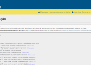 Sesau abre cadastro para vacinação contra Covid-19 de crianças entre 6 meses e 2 anos