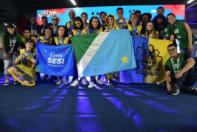 Tech Vikings é a grande campeã do Torneio Estadual de Robótica Sesi MS