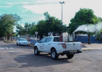 Aero rancho e Universitário tem combate contra Aedes reforçado pelo fumacê