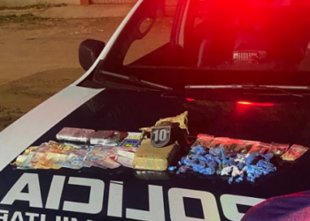 Homem é preso por tráfico no Coophavila II com quase 1kg de maconha e cocaína