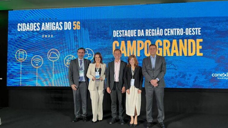 Campo Grande é destaque do Centro-Oeste no prêmio Cidades Amigas do 5G