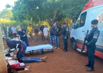Homem é morto com golpe de faca no pescoço durante festa em Dourados