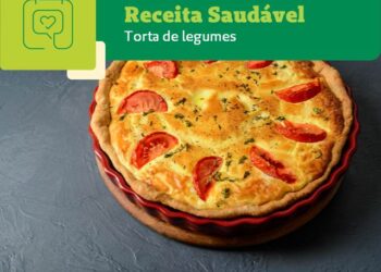 Receita Saudável: torta de legumes