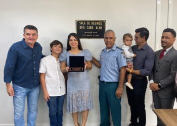 Família do Deputado Cabo Almi agradece homenagem recebida pela ALEMS