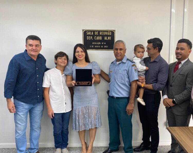 Família do Deputado Cabo Almi agradece homenagem recebida pela ALEMS