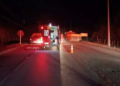 Motociclista atropela e mata pedestre em local escuro da BR-262