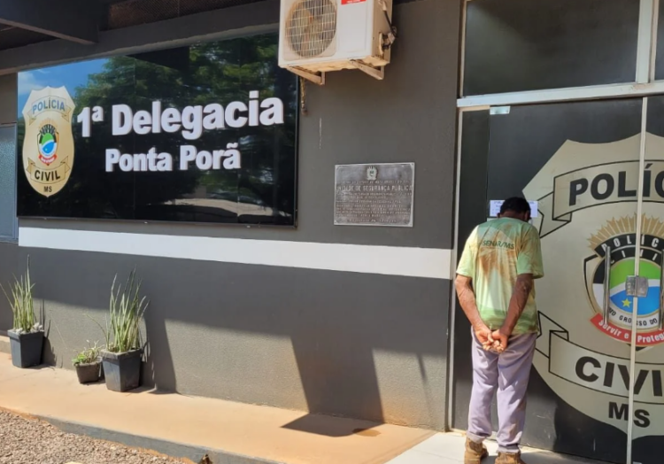 Polícia Civil prende suspeito de ter estuprado a própria filha de 14 anos em MS