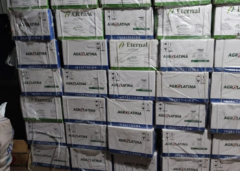 Contrabandista é preso com quase meia tonelada de agrotóxicos vindos do Paraguai