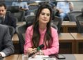 Mulheres fazem campanha  pela eleição de Mara Caseiro como presidente da Assembleia Legislativa