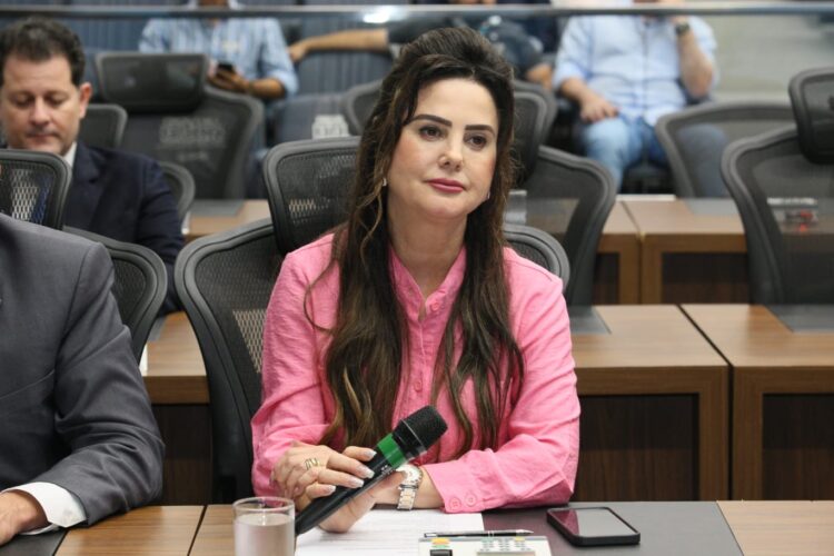 Mulheres fazem campanha  pela eleição de Mara Caseiro como presidente da Assembleia Legislativa