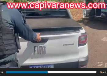 Vídeo mostra perseguição a traficante que resultou na apreensão de mais de meia tonelada de drogas