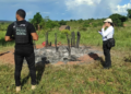 Jovem é preso por tentar matar idosa a golpes de facão e ainda botar fogo no neto dela