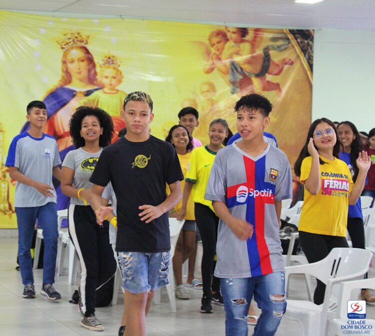 Cidade Dom Bosco promove colônia de férias para crianças e adolescentes em Corumbá