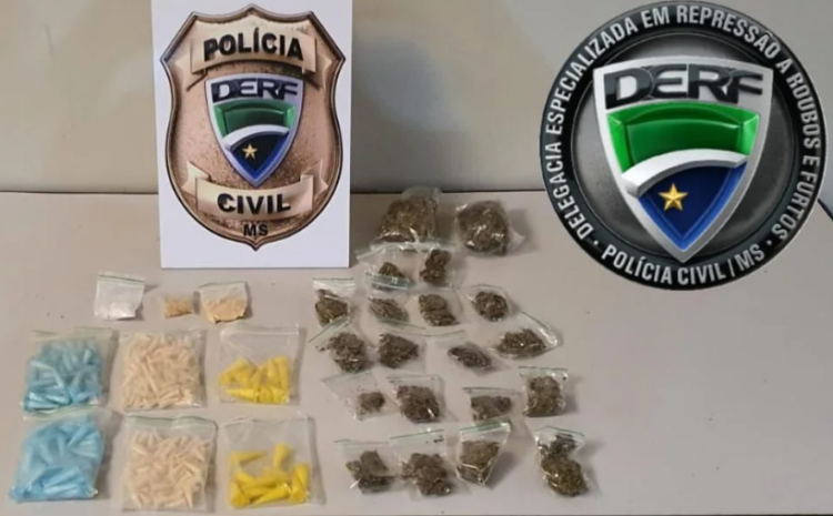 Menor é preso com 244 pinos de cocaína em casa usada por criminosos no Santa Emília