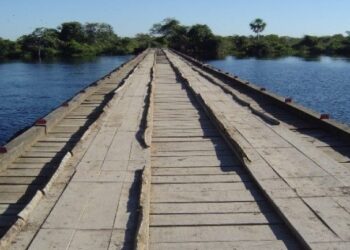 Reforma em ponte sobre o Rio Nabileque começa neste sábado no Pantanal