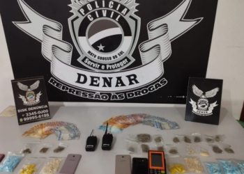 Polícia prende três traficantes em bocas de fumo diferentes no Santa Emília