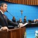 Na Assembleia Legislativa, Eduardo Riedel fala em pacificação e assume compromisso de estar aberto ao diálogo