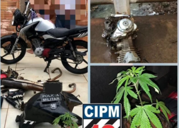 Polícia prende dois por desmanche de motos no Bairro Tijuca II