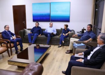 Governador discute questão agrária com Famasul e senadora Tereza Cristina