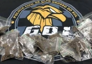 Jovem de 38 anos é preso por tráfico com 20 porções de maconha no Lageado
