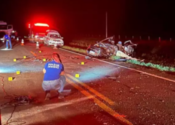 Condutor morre ao colidir carro contra ônibus na mesma BR que perdeu a perna há 9 anos
