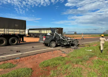 Colisão entre Ford Ranger e caminhão boiadeiro mata 5 pessoas, entre elas 2 crianças