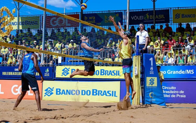 Etapas do Circuito Brasileiro de Vôlei de Praia são confirmadas em Mato Grosso do Sul