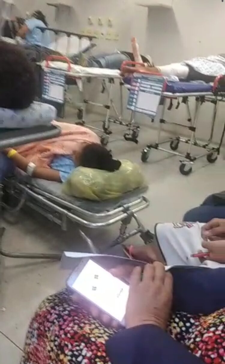 Vídeo: Santa Casa superlota, após greve dos funcionários nesta quinta-feira na Capital