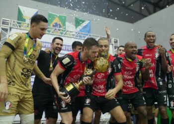 Em Maracaju, Joinville conquista a Supercopa Masculina de Futsal e se garante na Libertadores