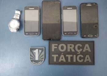 Ladrão é preso, após invadir distribuidora e furtar turbina de caminhão, celulares e computador