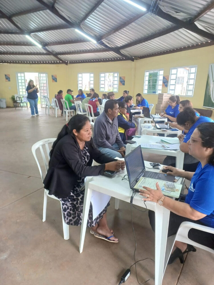 SAS leva serviços do Cadastro Único para mais de 200 famílias da aldeia Água Bonita