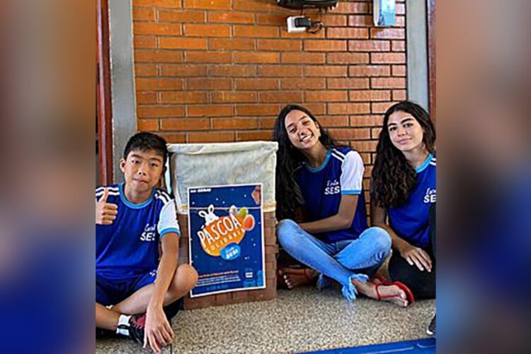 Páscoa solidária: Escola Sesi de Três Lagoas prepara Dia D para arrecadar doações de alimentos e doces